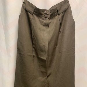 Karl Lagergeld Brown Skirt